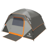 CAMEL CROWN Tents for Camping 6 Person Tent Waterproof Easy Setup Backpacking Tents with Floor Mats 3/4/5/6 Person Family Tent f