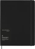 Moleskine Smart Notebook, Smart Writing System, Digital Notepad with Hard Cover, Ruled Pages and Elastic Closure, Size Extra Lar