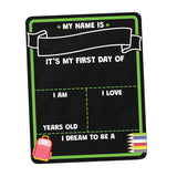 STYLEHEAVEN First Day of School Board Sign Back to School Sign for School Preschool Kids 30x20cm|Home & Garden | Kids & Teens at