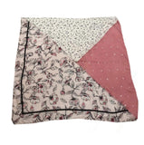 Reema Prints WomenS Cotton Patch Work Scarf (White , 100 X 100 Cm)
