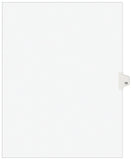 Avery Individual Legal Exhibit Dividers, Avery Style, 13, Side Tab, 8.5 x 11 inches, Pack of 25 (11923)