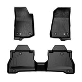 JOYTUTUS Floor Mats Compatible with Gladiator JT 4-Door 2020-2025 (Not for 2-Door), All Weather Protection Floor Mats, Floor Lin