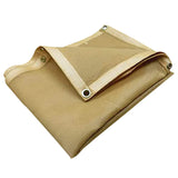 Tarps Now 10x12 ft Heavy Duty Mesh Tarp, 75% Shade Cloth with Brass Grommets & Reinforced Edges, Multipurpose Protective Cover T