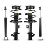 Front & Rear Struts w/Coil Springs Shocks Absorbers for Nissan Altima (Exc. Hybrid) 2007 2008 2009 2010 2011 2012, Altima S 2.5L