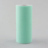 Ben Collection 6 Inch X 25 Yards Tulle Fabric Rolls for party and craft (Aqua)