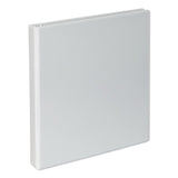 Universal 20742PK SlantRing Economy View Binder, 1 Capacity, White (Pack of 4)