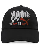 Puma | Essentials Graphic Baseball Cap | Black | Osfa