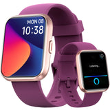 Fitpolo Smart Watches for Men/Women, 1.8 ' ' Alexa Built-in Fitness Tracker Watch with Bluetooth Calls, IP68 Waterproof, Heart R