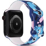 OCTT Compatible with Apple Watch Bands 38mm 40mm 41mm 42mm(Series 11 10), Cute Cartoon Design Pattern Printed Sport Silicone Wristbands for iWatch SE Series 11 10 9 8 7 6 5 4 3 2 1