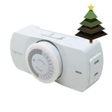 Woods 50101WD Indoor 24Hour Mechanical Timer; 1 Polarized Outlet; Standard Body