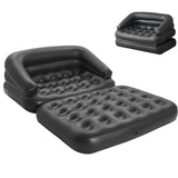 DIMAR GARDEN Inflatable Couch Blow Up Mattress,Outdoor Air Sofa Bed for Camping, Full Size