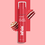inFein Red Velvet Flavoured Fluoride Toothpaste, Indulge in Guilt-Free Sweetness for a Brighter Smile
