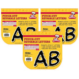 Peanuts Black Deco 4 Letters, 212 Per Pack, 3 Packs