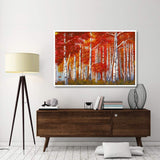 Bosco Di Betulle-Paper Art-62,,X42,,