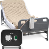 Vive Alternating Air Pressure Mattress Pad - The Original Bed Sore Prevention Solution - Hospital Topper for Bedridden Patients