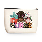 jealance Inspirational Nurse Gifts RN Gifts Nurse Makeup Bag Cosmetic Bag Nurse Accessories for Work Nurse Bag for Women Nurse N