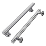 khtumeware 10 Pack 8 Inch(203mm) Brushed Satin Nickel Cabinet Pulls Kitchen Solid Heavy Duty Cabinet Pulls Kitchen Cabinet Hardw