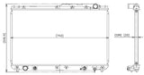 Denso 221-3109 Radiator