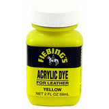 Fiebings 2 Oz Acrylic Dye- Yellow