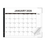 2026 Desk Calendar Large 22x17 - Desk Top Calendar 2026 with plastic cover