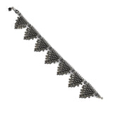 Banjara Kamarbandh Bohemian Oxidized Silver Kamarpatta Fancy Design With Ghungroo Fashion Adjustable Fancy Waist Belt For Women