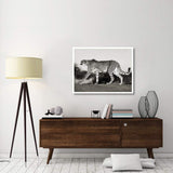 Cheetah, Namibia, Africa-Paper Art-42,,X32,,