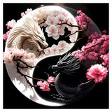 hill froeistung Dragon Diamond Art Painting Kits for Adults, Taichi Dragon Diamond Art for Beginners, 5D DIY Full Drill Round Ge