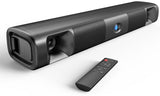 Saiyin Sound Bar for Smart TV, 60W Bluetooth 5.3 Soundbar with Dual Bass Drivers&Clear Voice, Virtual Surround Sound System with