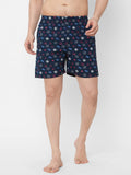 Anni Designer Men'S Cotton Blend Modern Relaxed Floral Boxer Shorts (Pack Of 2) (Anl-Bxr-Pack-2-An-005_Multicolor,Multicolour,L,,,