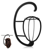 obeoby Hanging Wig Stand, Collapsible Wig Hanger Portable Hanging Stand For Wigs