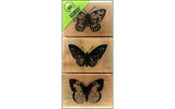 Hero Arts LP215 Wood Sets, Three Artistic Butterflies