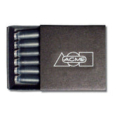 ACME Studios Inc Fountain Pen Cartridges, Black Ink, Set Of 6 (PREFCARTBK)