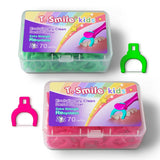 T.Smile Kids Evolutionary Clean Dental Flosser Refill Heads, Child-Sized, Fluoride Free, for Ages 3+, (140 Refills, Handle Not I