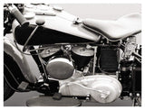 Vintage American V-Twin Engine (Detail)-Paper Art-42,,X32,,