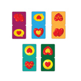 woopme Set of 5 Magnetic Bubble Love Heart Design Printed Girl Power Art Design Bookmark for Book Lovers Readers Students Gift M