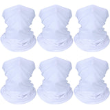 6 Pieces 6 Pieces Summer Face Mask for Men UV Protection Mask Sunscreen Breathable Neck Gaiters Scarf Fishing Cycling Running Wi