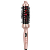 Infrared Thermal Brush Curling Brush for Blowout Look, Prizm 1.5 Inch Ionic Thermal Round Styler Tool Makes Hair Smoother Get Na