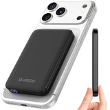 Ouotoo New for Magsafe Portable Charger,5000mAh Power Bank with Type-C 20W PD Fast Charging Travel, Lightweight and Slim, LED Di