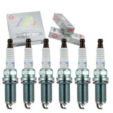 6 pc NGK Laser Iridium Spark Plugs compatible with Lexus RX350 3.5L V6 2007-2015