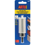 Artu - Tungsten Carbide Grit 1In Hole Saw w/Arbor &Pilot