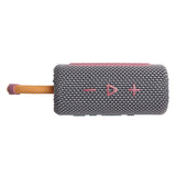 Jbl Go 3: Portable Speaker With Bluetooth, Builtin Battery, Waterproof And Dustproof Feature Gray Jblgo3Gryam