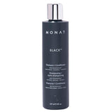 MONAT Black Shampoo + Conditioner - A 2-in-1 Formula for Optimal Hair Care in One Step - Cleanses, Conditions, and Promotes Stro
