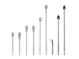 TEKTON 1/2 Inch Drive Ratchet, L-Handle, and Breaker Bar Set (9-Piece) | SDR99203