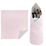 Walking Way Self-Adhesive Magic Cloth Makeup Bag, Portable Protective Cosmetic Pouch, Camera Lens Wrap, Stylish Travel Organizer
