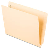 Pendaflex Manila Reinforced EndTab Fastener Folders, Letter Size, Manila, Straight Cut, 50/BX (13140EE)