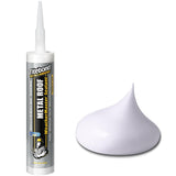 Titebond WeatherMaster Metal Roof Sealant 61001 White 10.1-Oz (Case of 12 Cartridges)