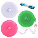Tape Measures Retractable, Fabric Measuring Tape, 60 Inch Small Sewing Tape Measure for Craft Nursing Medical Travel(3 Pack/Pink