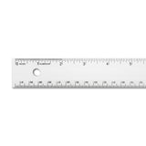 Alumicolor Aluminum Standard Straight Edge With Non-Slip Back, 36In, Silver