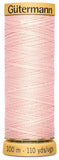 Gutermann Natural Cotton Thread 110 YardsPale Pink