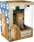 Youtooz Cheems Doge Figure, 3.5 Inch Figure, Internet Famous Doge Cheems Meme Collection Based on Internet Famous Memes